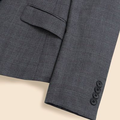 美品✨ブルックスブラザーズ イタリア製上質ウールグレンチェック 