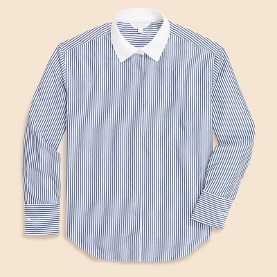 ＜Brooks Brothers＞スーピマコットンポプリン　フレンチカフス　クレリックシャツ