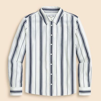 再生繊維（セルロース） ストライプ ソフトシャツ | Brooks Brothers