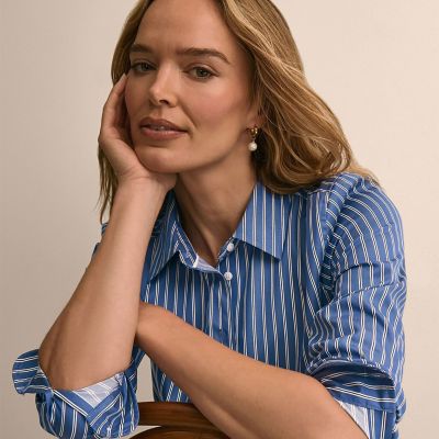コットン ストライプ シャツ Classic Fit | Brooks Brothers