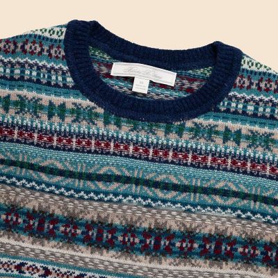 ラムズウール フェアアイル クルーネックセーター | Brooks Brothers