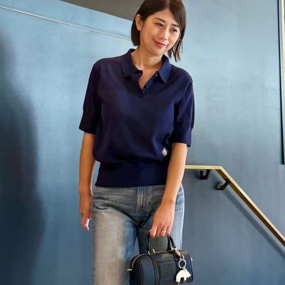 Double B Collection】コットン BBロゴ ポロ