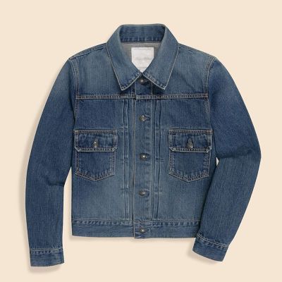 コットンデニム ウォッシュド トラッカージャケット | Brooks Brothers