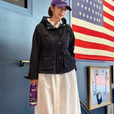 ＜Brooks Brothers＞Ｂｒｏｏｋｓ　Ｂｒｏｔｈｅｒｓ　×　ＳＩＥＲＲＡ　ＤＥＳＩＧＮＳ　コットン／ポリエステル　ウィメンズマウンテンパーカー