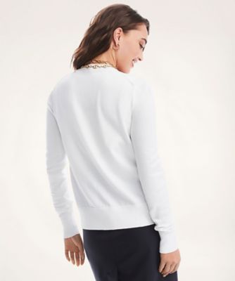 スーピマコットン クルーネック カーディガン | Brooks Brothers