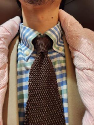 シルク ソリッド ニットタイ | Brooks Brothers/ブルックス ブラザーズ