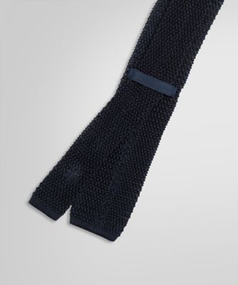 美品 ブルックスブラザーズ ニットタイ ネクタイ シルク 無地 ロゴ シルク ソリッド ニットタイ（ネクタイ）｜BROOKS BROTHERS