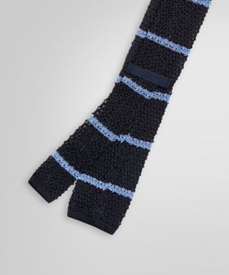 【美品】Brooks Brothers ニットタイ ストライプ　Italy製 美品】Brooks Brothers ニットタイ ストライプ Italy製