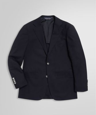 黒 メンズ スーツbrooks brothers ウールツイル フォーマル 2釦スーツ Milano | Brooks Brothers