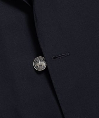 送料無料】ミラクルクリンプウール 段返り3ボタンブレザー