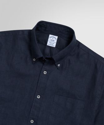 アイリッシュリネン ソリッド カジュアルシャツ Regular Fit