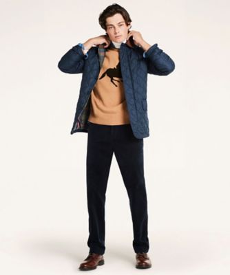 送料無料】ポリエステル キルティング ウォーキングコート