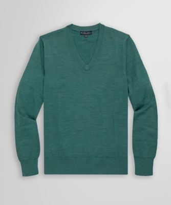 ＜Brooks Brothers＞メリノウール　Ｖネックセーター
