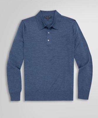 ＜Brooks Brothers＞メリノウール　ポロセーター