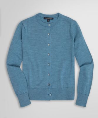Brooks Brothers クルーネックカーディガン　新品未使用 メリノウール クルーネックカーディガン | Brooks Brothers