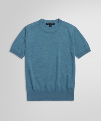 Brooks Brothers - くうちゃん様【美品】BrooksBrothers フルジップ メリノウール Brooks Brothers｜メリノウール ショートスリーブ クルーネック