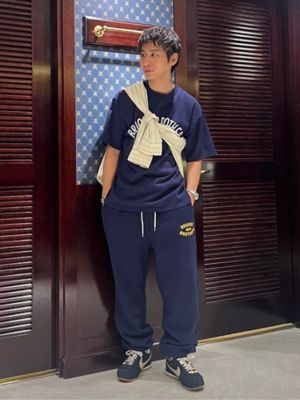 コットンフレンチテリー ロゴ スウェットパンツ | Brooks Brothers