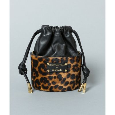 【ＣＨＲＩＳＴＩＡＮ　ＶＩＬＬＡ　ｐｅｒ　ａｌｌｕｒｅｖｉｌｌｅ】巾着ミニショルダー