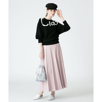 美品！allureville レザー　プリーツ　スカート フェイクレザータックプリーツスカート | allureville (Women