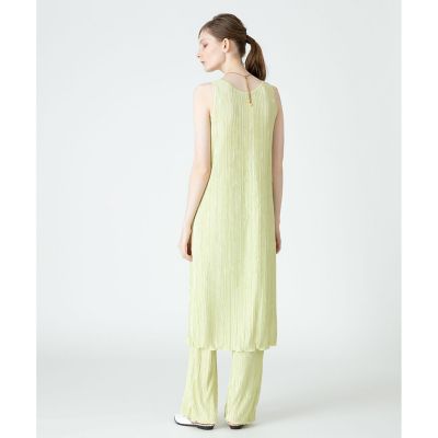 【セットアップ対応商品】楊柳プリーツタンクワンピース