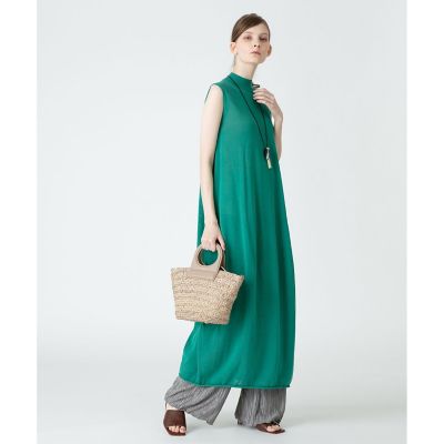 ＜allureville (Women)＞ＷＧドレープコクーンマキシワンピース