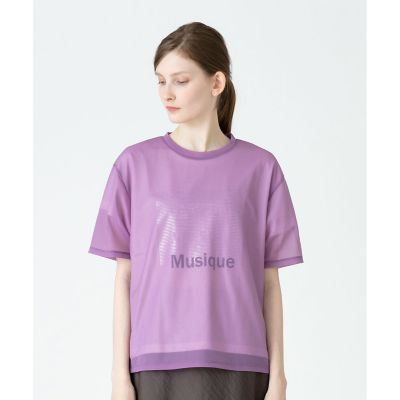 ＜allureville (Women)＞シアーレイヤードＴ