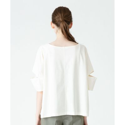 美品♡allureville ソウバリバスクボーダープルオーバー　　春ニット ハーフミラノボーダープルオーバー|allureville OFFICIAL SITE