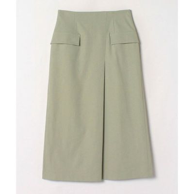 ＜allureville (Women)＞Ａラインタックスカート
