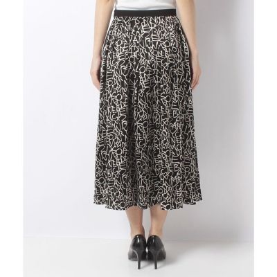 【セットアップ対応商品】グラフティプリントタックスカート