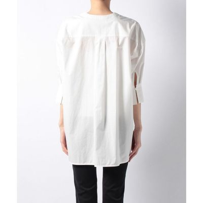 Vネックステップヘムロングシャツ | allureville (Women 