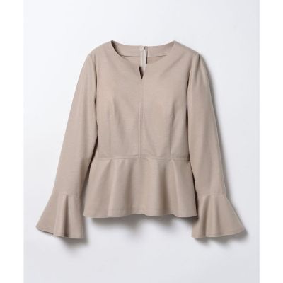 ＜allureville (Women)＞【セットアップ対応商品】バランサーイレギュラーヘムプルオーバー