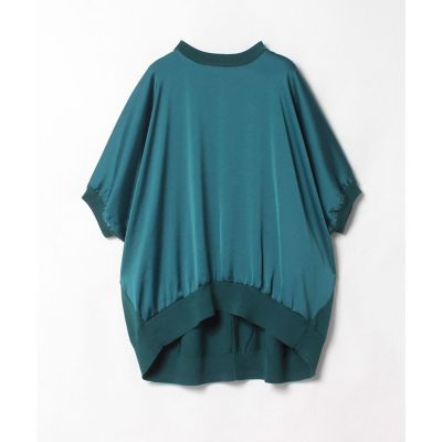 ＜allureville (Women)＞異素材コンビコクーンチュニック