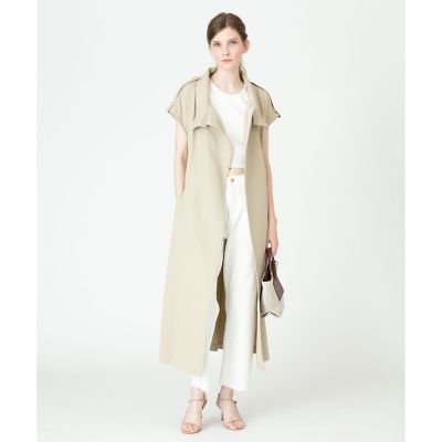 ＜allureville (Women)＞ＭＡＮＴＥＣＯソフトギャバジレワンピース