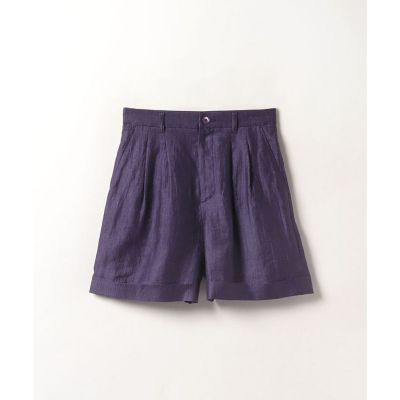 リネンシャンブレーショートパンツ