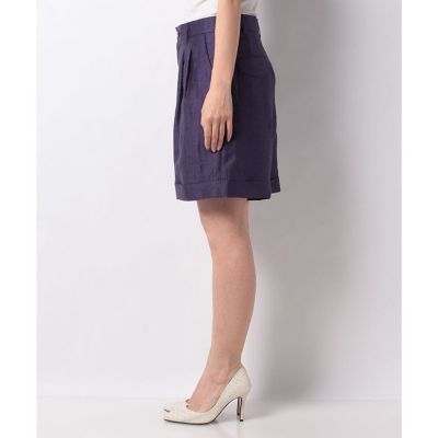 リネンシャンブレーショートパンツ