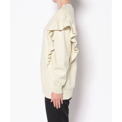 allureville / アルアバイル ラッフルショルダープルオーバー allureville｜ラッフルショルダープルオーバー | Rakuten