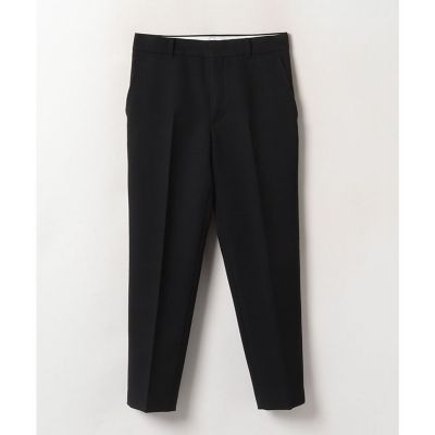 ウールライクポリテーパードパンツ
