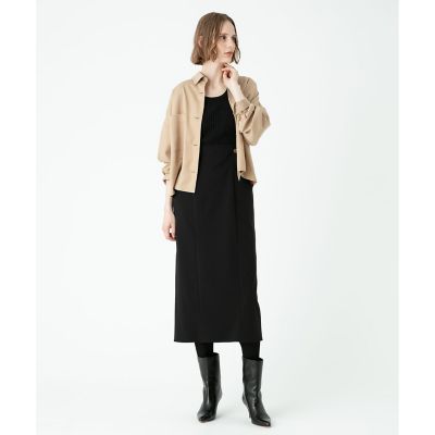 allureville クロップドシャツ 定価24,200円 1回のみ着用美品 allureville クロップドシャツ 定価24,200円 1回のみ着用美品