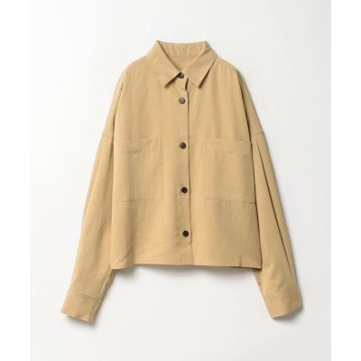 allureville クロップドシャツ 定価24,200円 1回のみ着用美品 allureville クロップドシャツ 定価24,200円 1回のみ着用美品