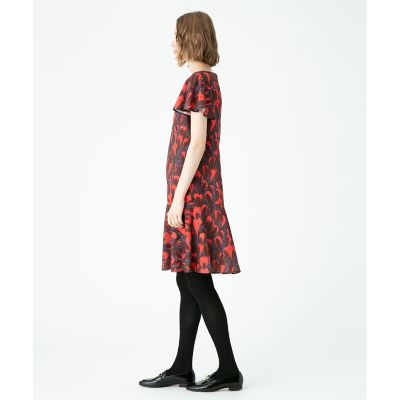 【allureville】アルアバイル 赤 長袖ワンピース Sサイズ allureville】アルアバイル 赤 長袖ワンピース Sサイズ セール