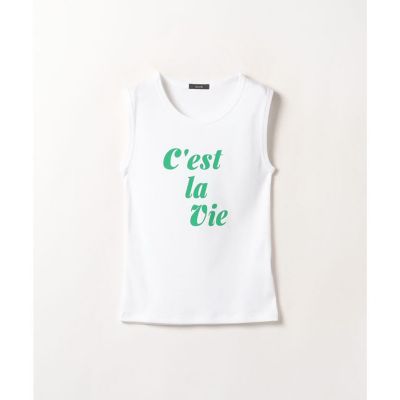 ＜allureville (Women)＞カラーブロックロゴプルオーバー