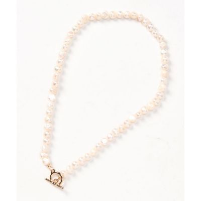 ＜allureville (Women)＞スモール淡水パールショートネックレス