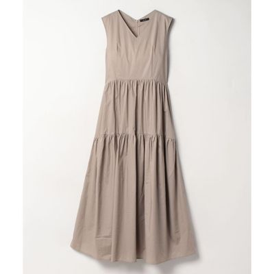 ＜allureville (Women)＞ティアードＶネックワンピース