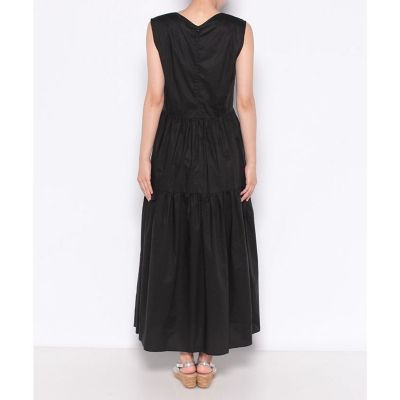 【美品】23年製　allureville　ティアードＶネックワンピース　レッド 美品】23年製 allureville ティアードVネックワンピース レッド