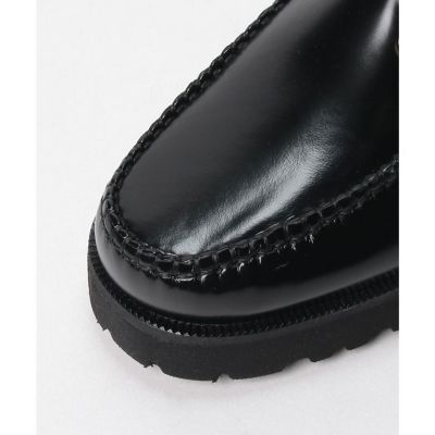ARTESANOS allureville 黒 ローファー 38 alureville×ARTESANOS】ビットローファー