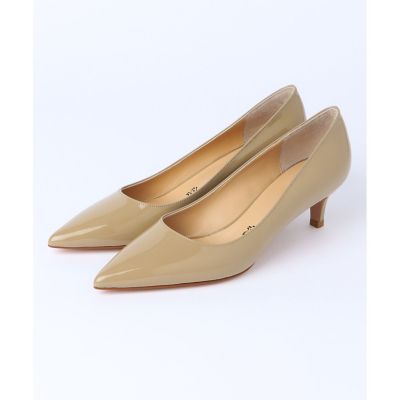 ＜allureville (Women)＞エナメルポインテッドパンプス