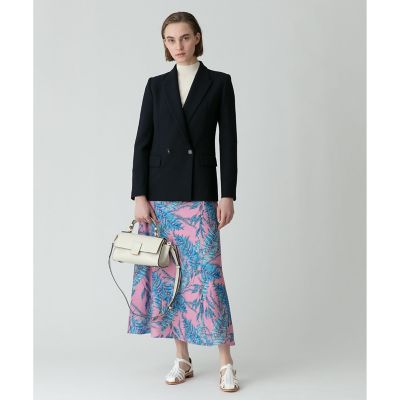 マットストレッチダブルブレストジャケット | allureville (Women