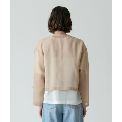 アルアバイル　シアージャケット　モカ　キャメル シアージャケット | allureville (Women)/アルアバイル | 三越