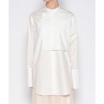 アシンメトリーラップシャツ