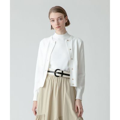 ＜allureville (Women)＞ポケットクルーカーディガン